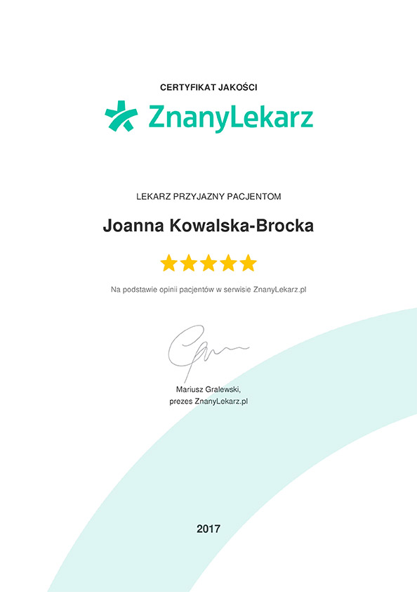 quality-certificate-Joanna Kowalska-Brocka